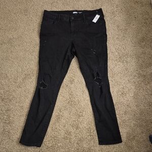 Old Navy Women's Black Skinny Jeans